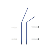 Bubblegum Stack Hook - Electric Blue