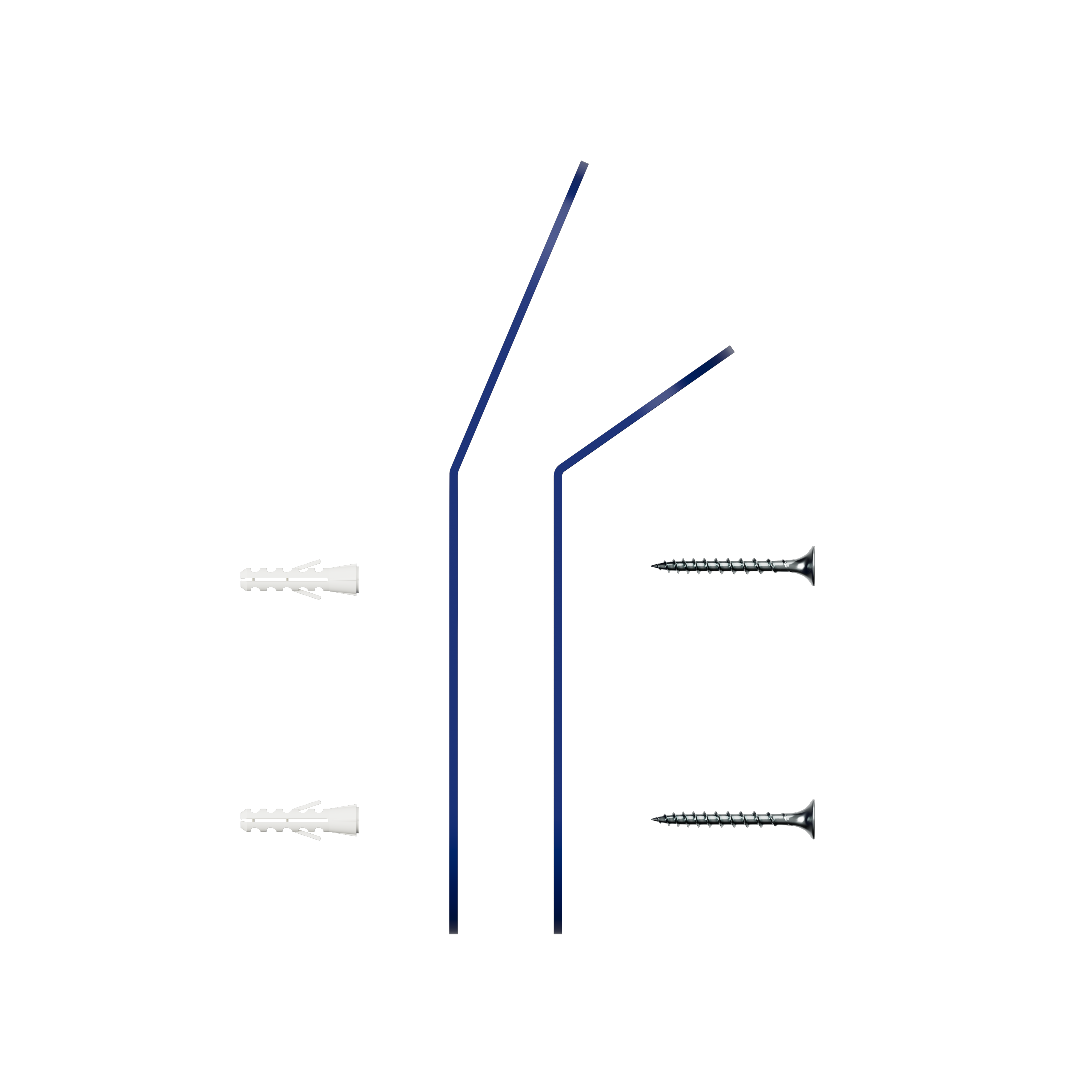 Bubblegum Stack Hook - Electric Blue