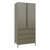 Bon Bon Double Locker - Moss Grey