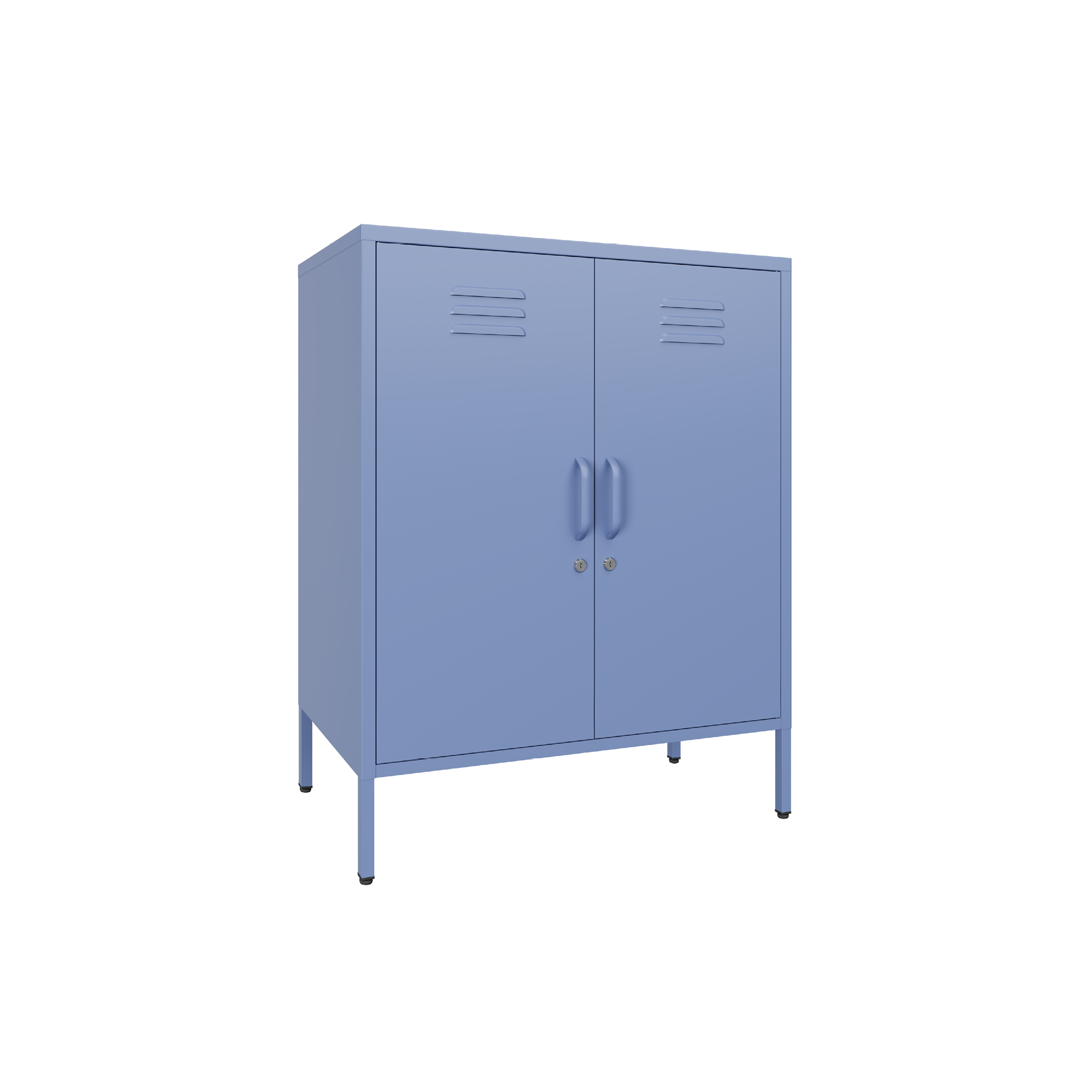 Sugar Cube Cabinet - Pigeon Blue
