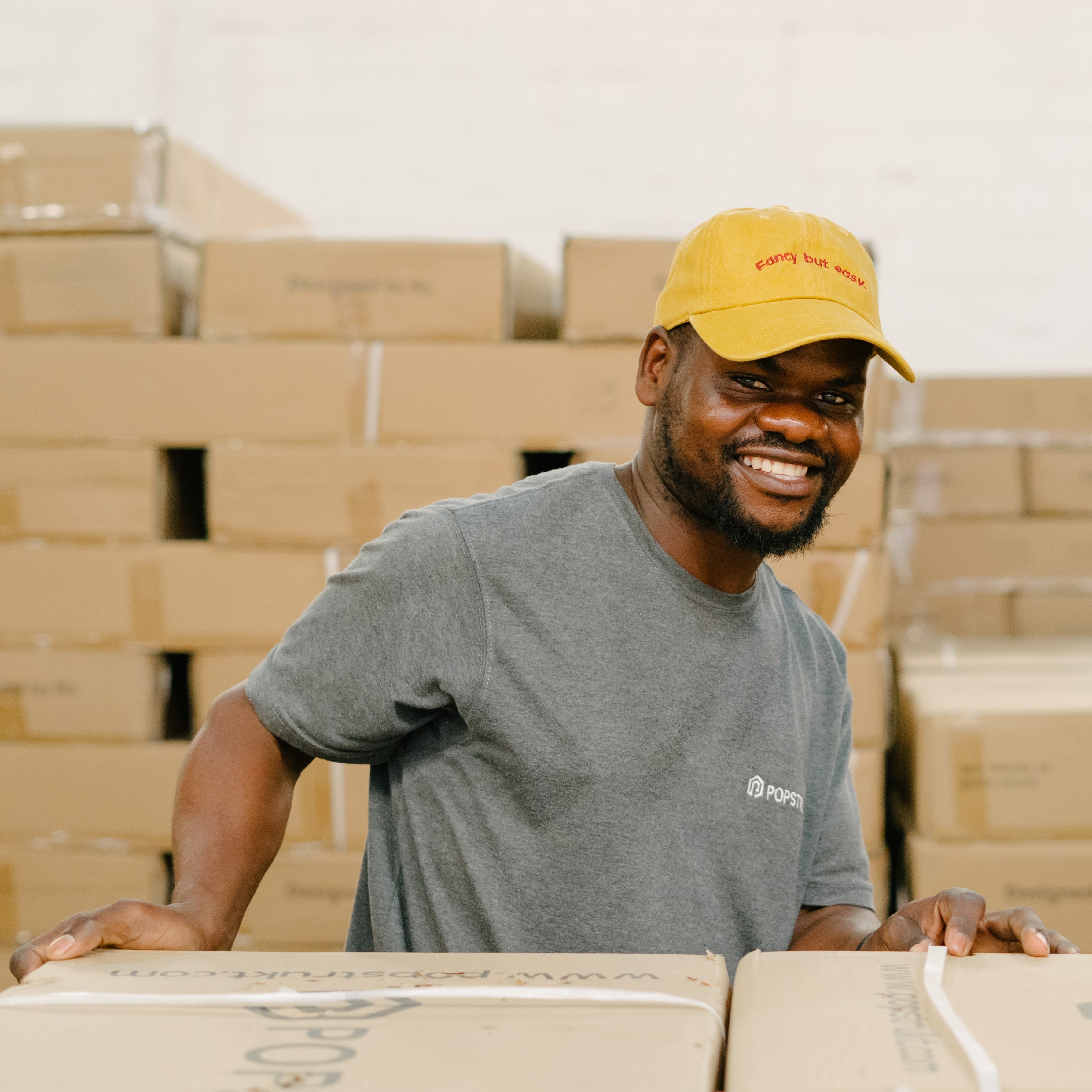 Popstrukt Cap - Mustard