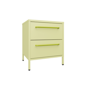 Sprinkles Twin Drawer Side Table - Kiwi Fizz