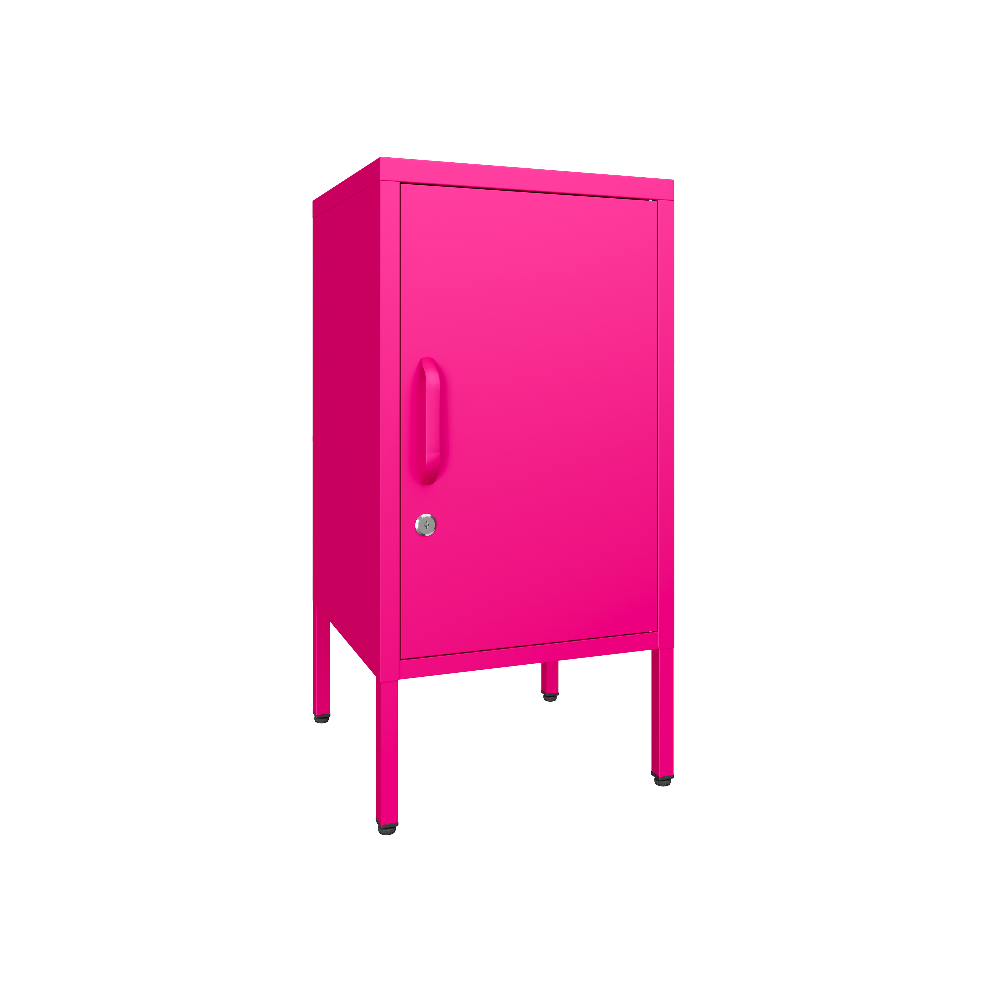 Sugar Cube Side Table - Hot Pink