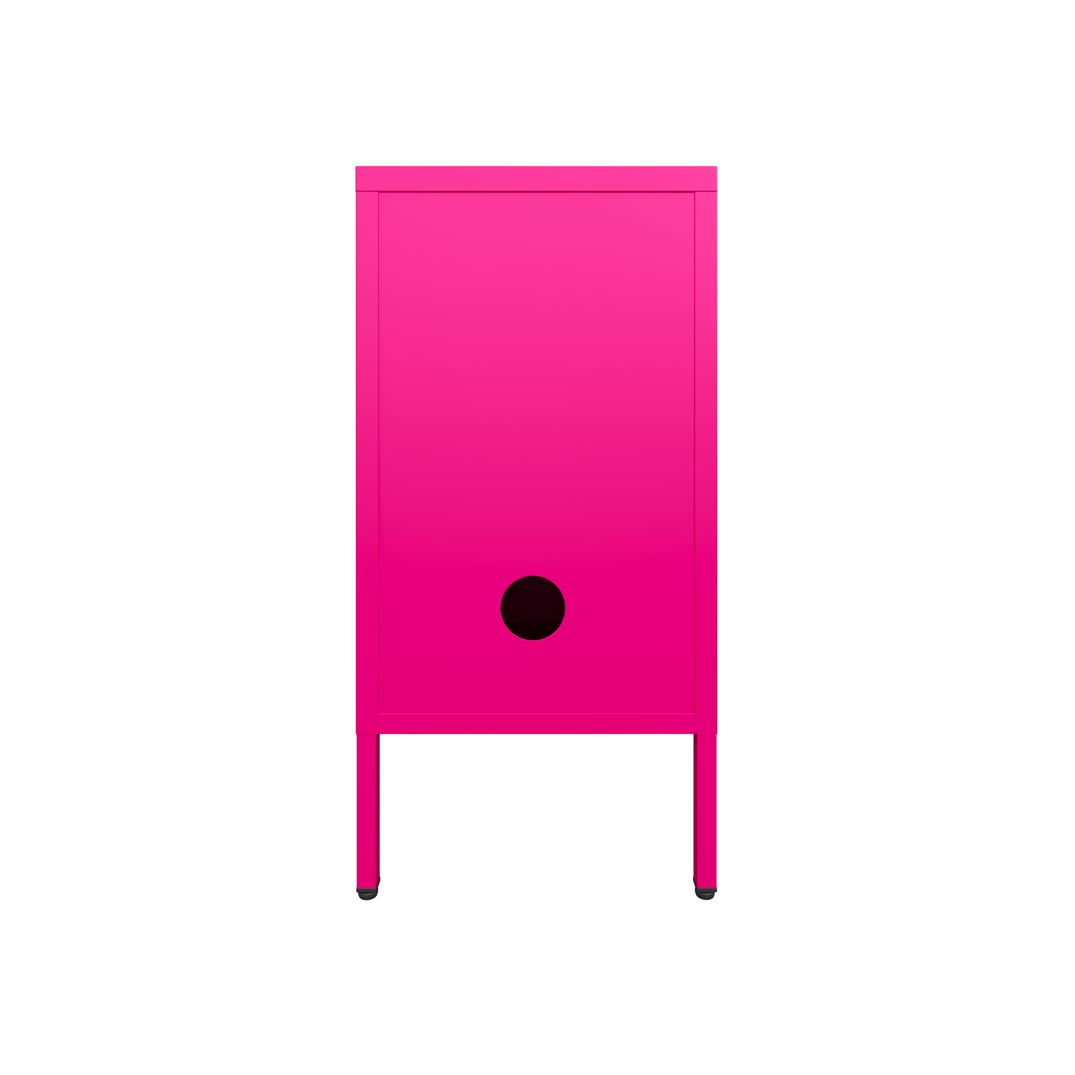 Sugar Cube Side Table - Hot Pink
