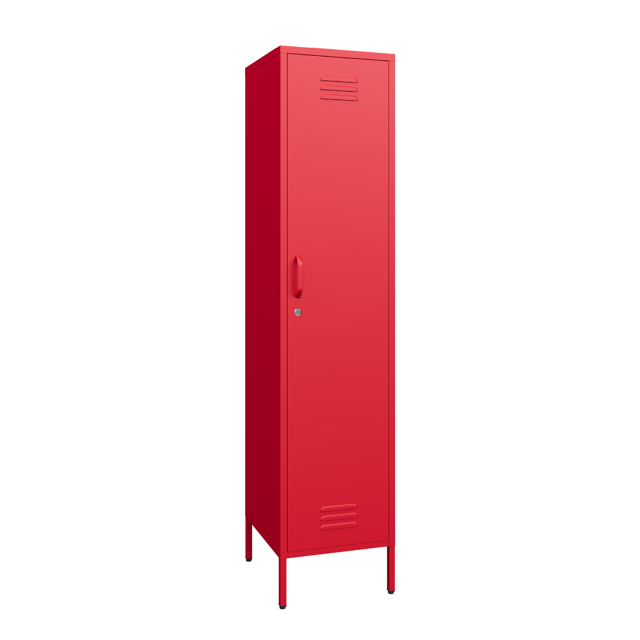 Sugar Cube Locker - Red Polka