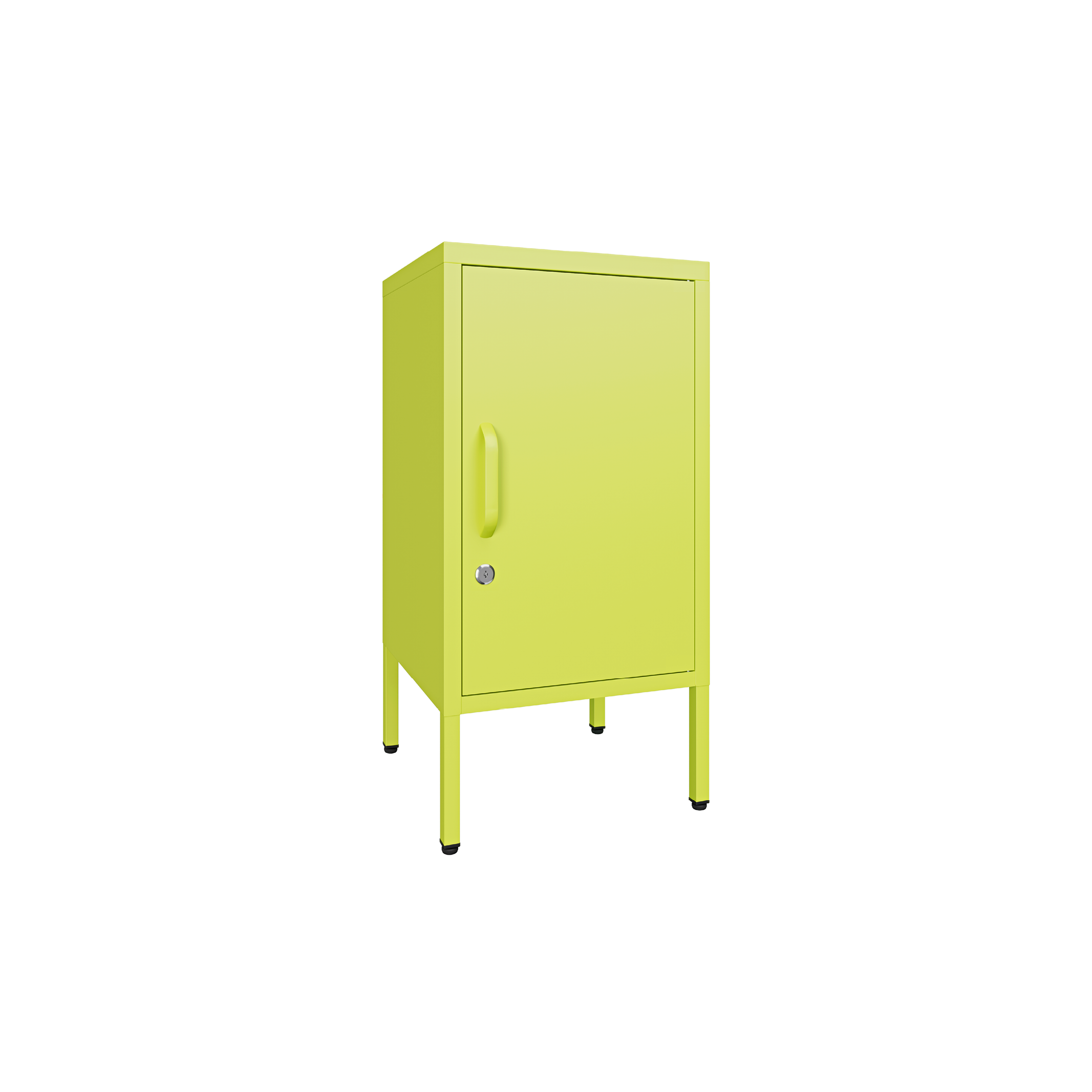 Sugar Cube Side Table - Cyber Lime