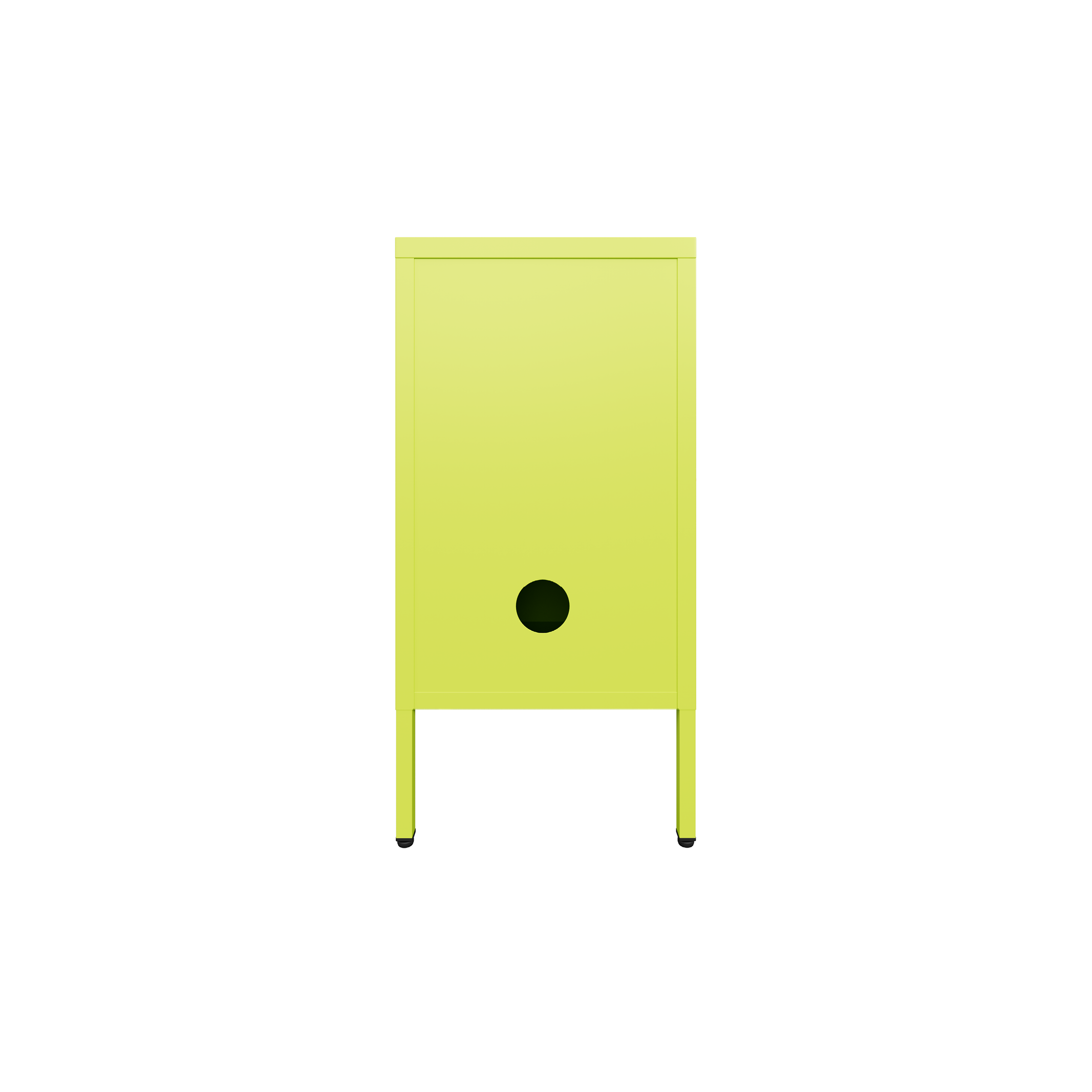 Sugar Cube Side Table - Cyber Lime
