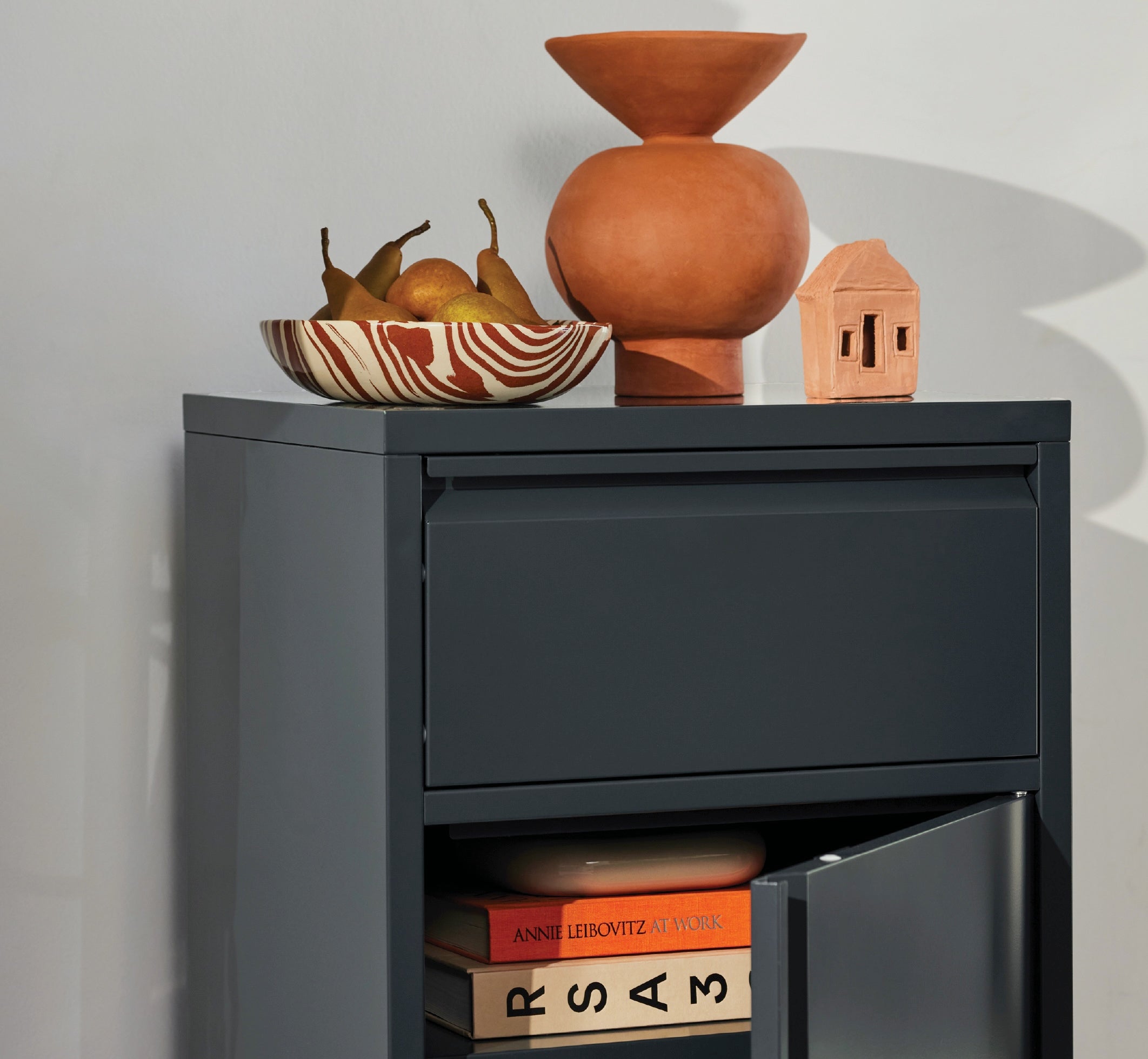 Bon Bon Side Table - Dark Flint