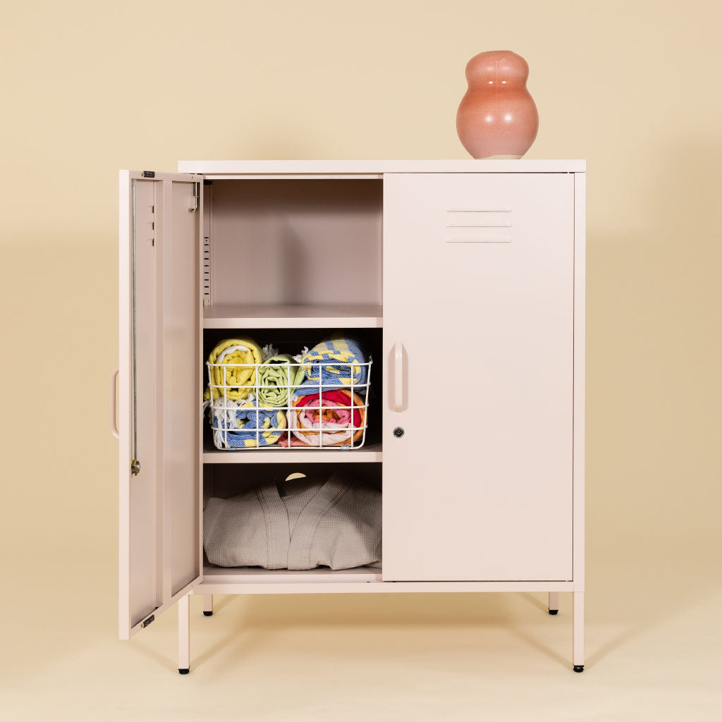 Sugar Cube Cabinet - Blush