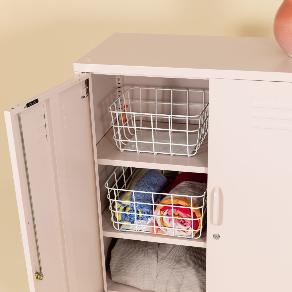 Sugar Cube Cabinet - Blush
