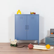 Sugar Cube Cabinet - Pigeon Blue