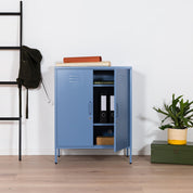 Sugar Cube Cabinet - Pigeon Blue