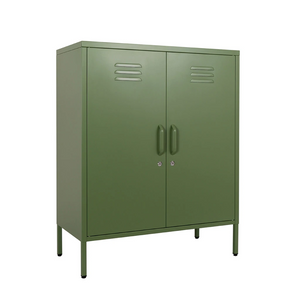 Nougat Storage Cabinet - Reed Green