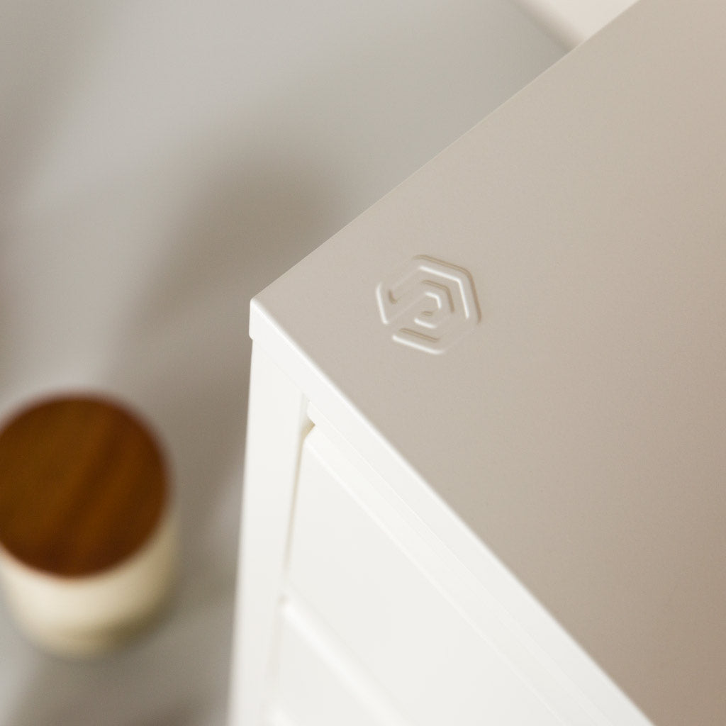 Bon Bon OG Side Table - Soft White