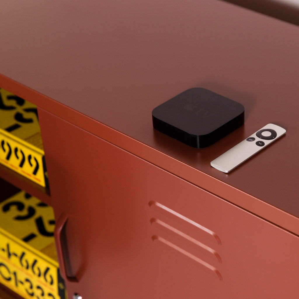Sugar Cube Media Unit - Oxide Red