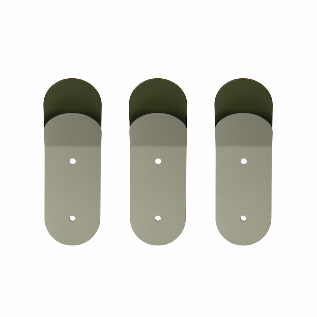 Bubblegum Wall Hook - Forest Green