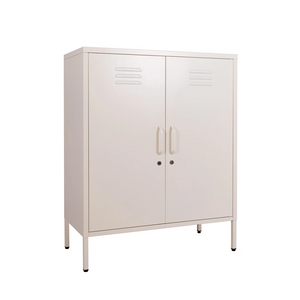 Nougat Storage Cabinet - Soft White